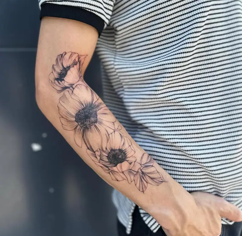 Avlu Arts dövme çalışması 77
